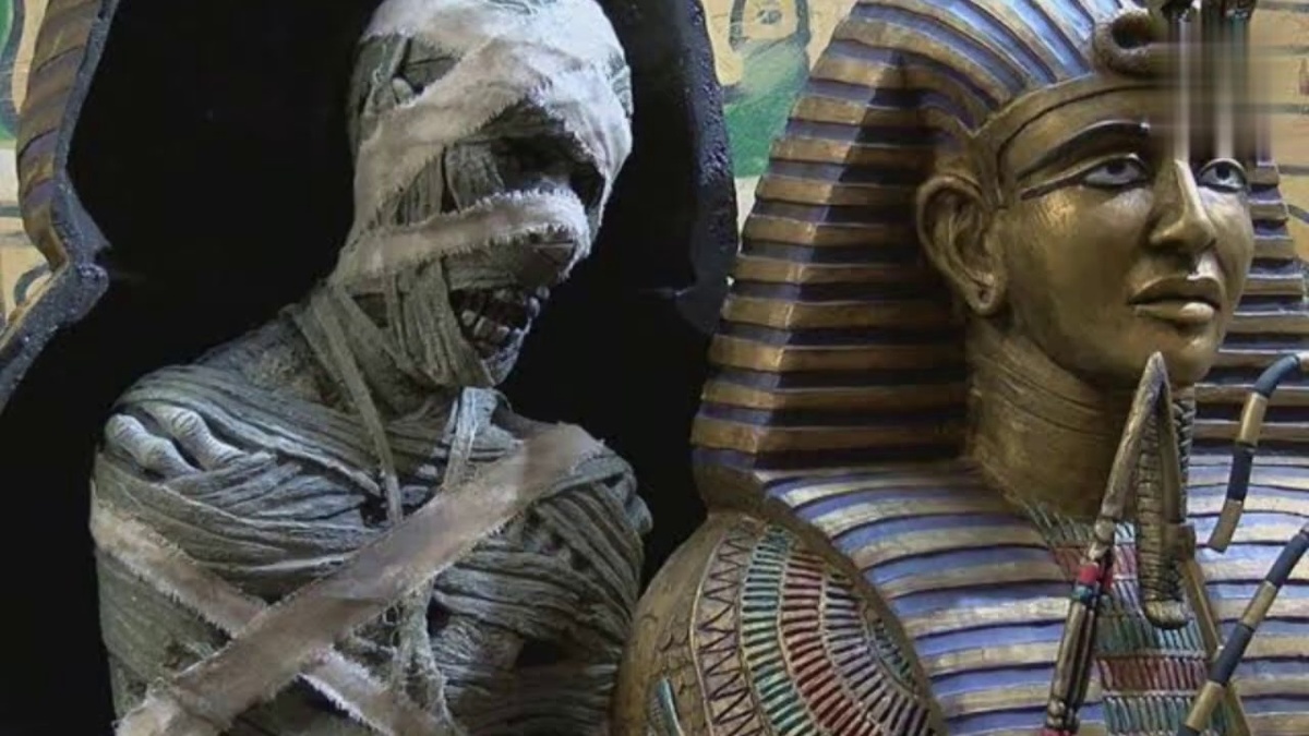 Мумия Египетского фараона Рамзеса второго.