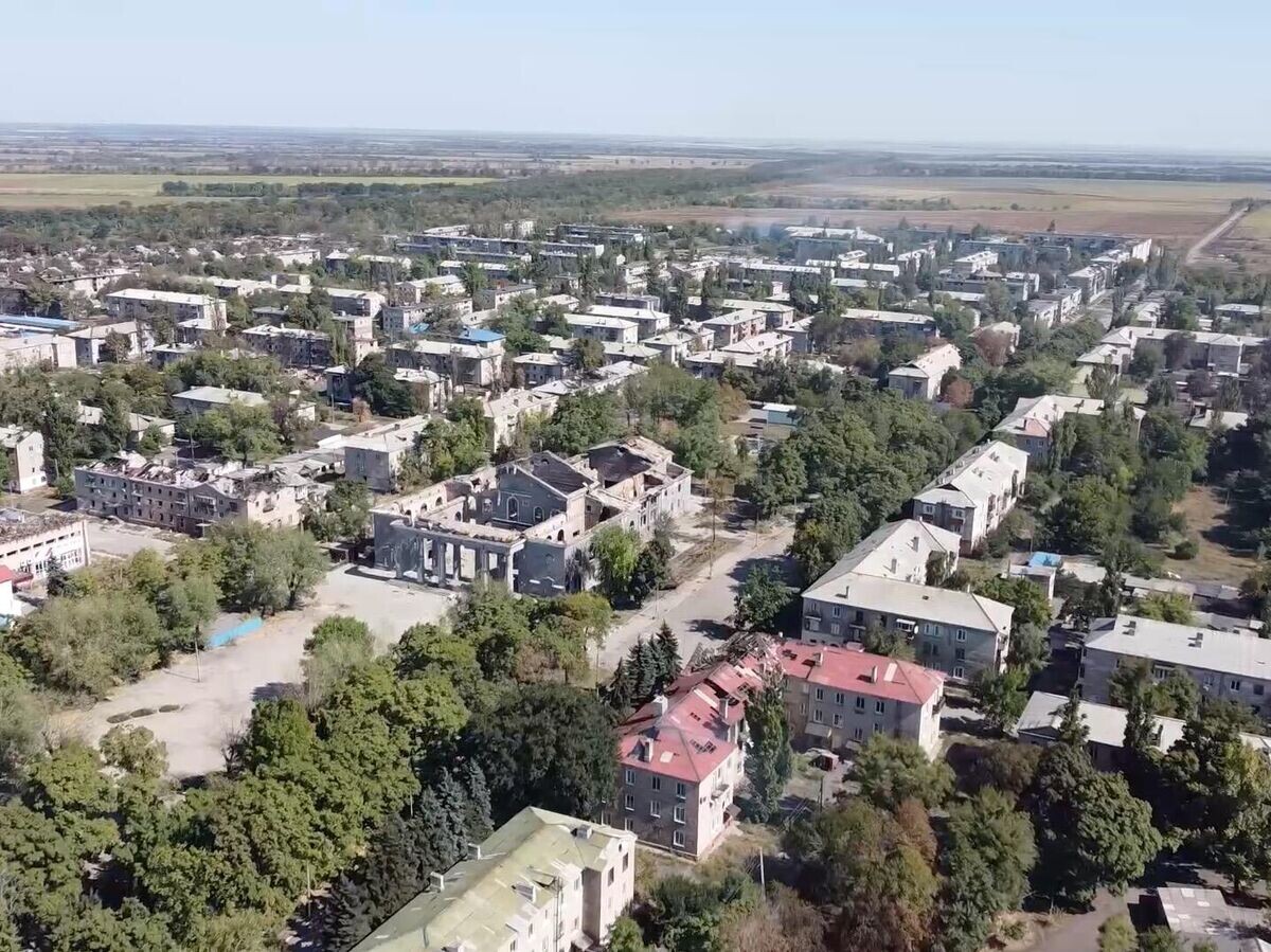    Город Новогродовка в ДНР© РИА Новости