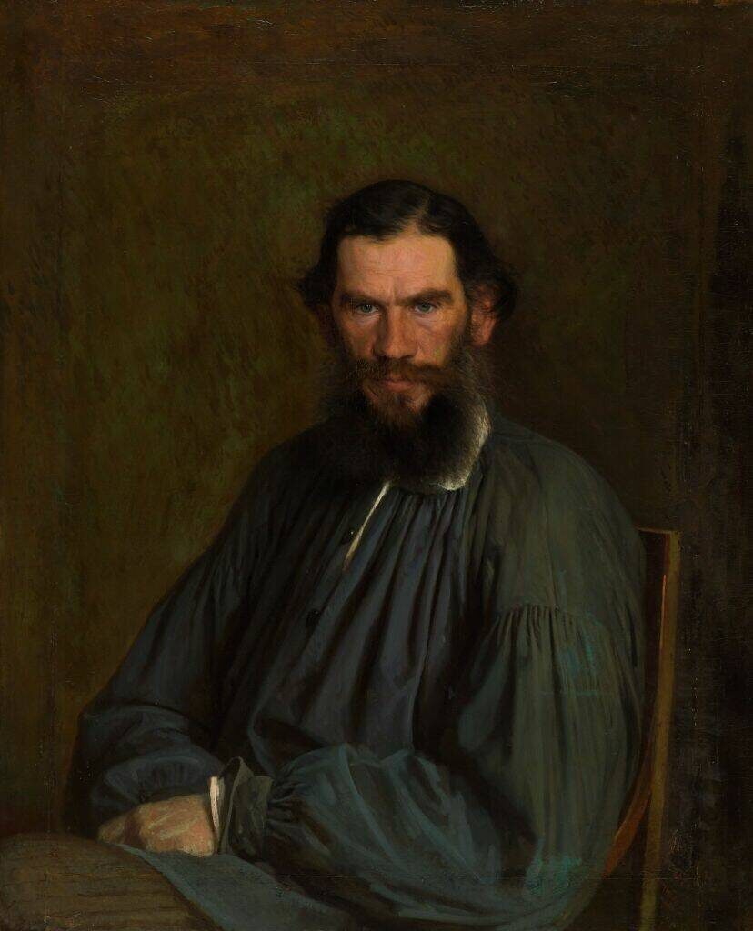 И.Н. Крамской «Портрет Л.Н. Толстого», 1873 год. Из собрания Третьяковской галереи Источник: my.tretyakov.ru