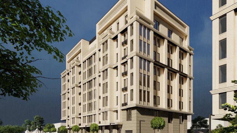     Проект ЖК на ул. Анатолия, 50 и 52. Тектоника