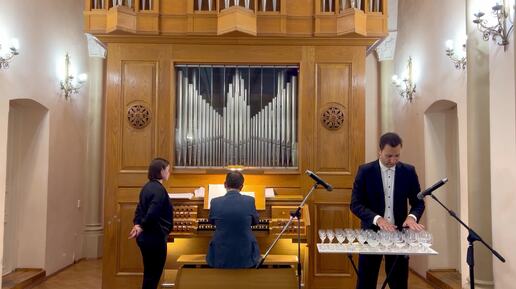 Alessandro Marcello - Adagio in D minor Glass Harp - Alexander Lemeshev Organ - Dmitry Ushakov