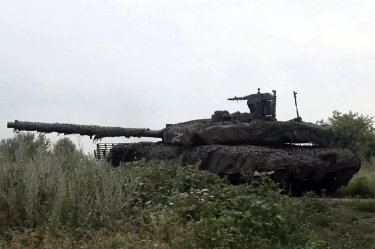    Экипаж танка Т-90М в одиночку сорвал наступление ВСУ