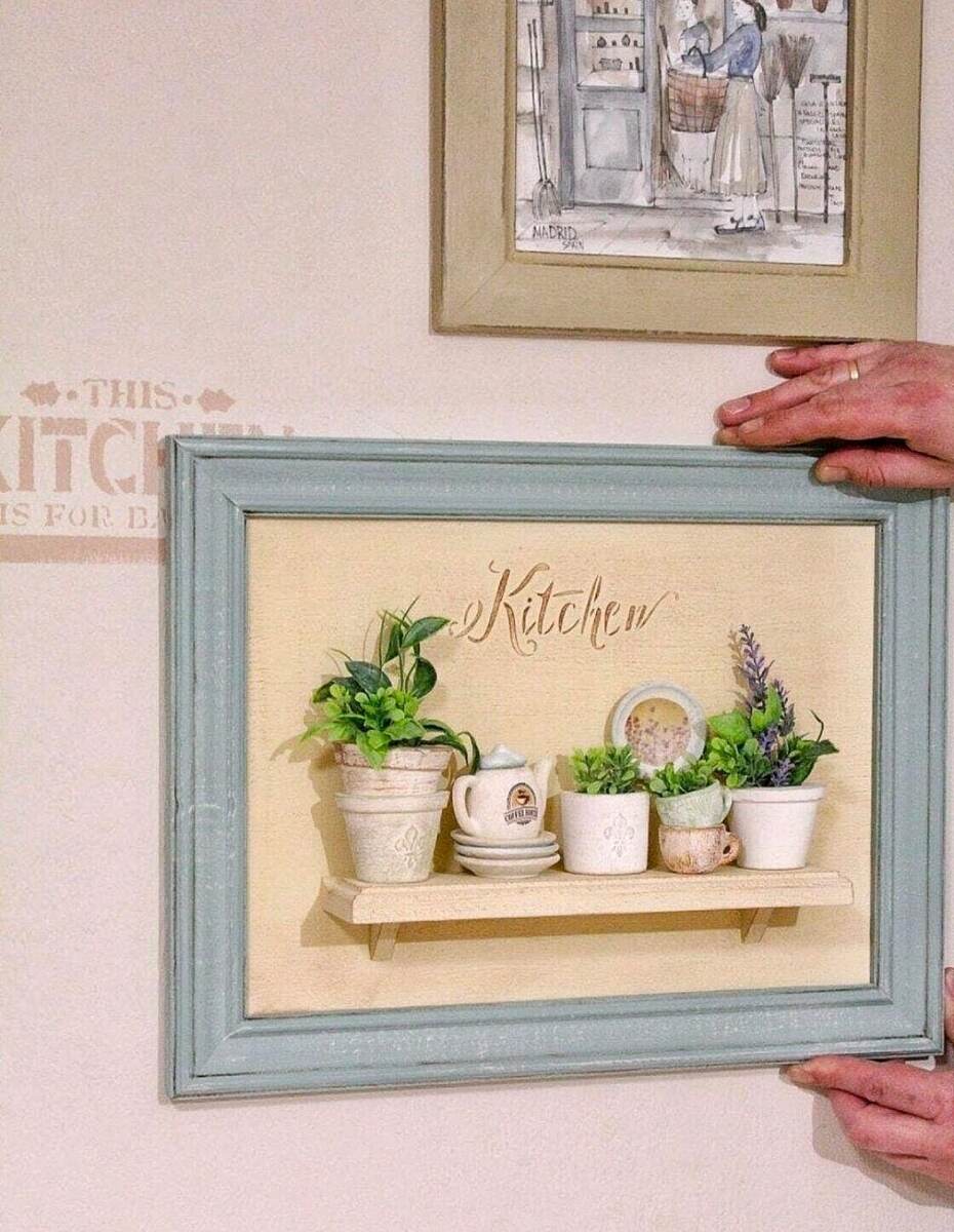 Панно в стиле Прованс для кухни  © https://www.livemaster.ru/item/47663102-kartiny-i-panno-panno-v-stile-provans-dlya-kuhni