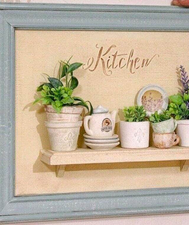 Панно в стиле Прованс для кухни  © https://www.livemaster.ru/item/47663102-kartiny-i-panno-panno-v-stile-provans-dlya-kuhni