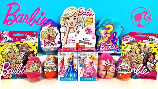 БАРБИ Mix! СЮРПРИЗЫ, игрушки, мультик, куклы Barbie Dolls Sweet Box, Kinder Surprise eggs unboxing