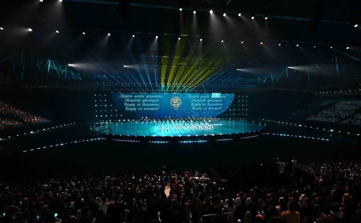 Церемония открытия Всемирных игр кочевников в Астане © Photo : Акорда