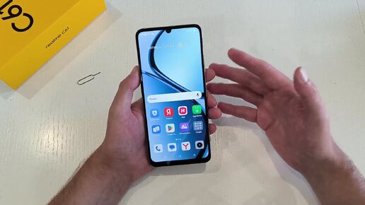 Realme c61 - Достойный бюджетник. Обзор. Возможности смартфона.