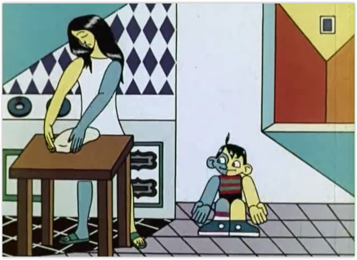 Мультфильм «Рассеянный Джованни» (1969). Скриншот: https://my.mail.ru/inbox/ubudilin/video/_myvideo/294.html