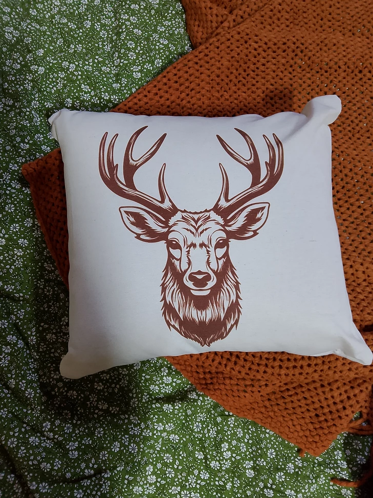 Хорошая подушка. Рисунок чёткий. Ткань плотная. 