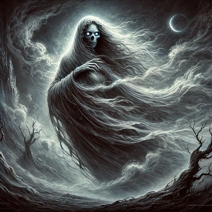 БАНШИ (BEAN SIDHE) - ЖЕНЩИНА ИЗ ШИ ИЛИ ЖЕНЩИНА ИЗ СИДА - ПЛАКАЛЬЩИЦА ПРЕДВЕЩАЮЩАЯ СМЕРТЬ