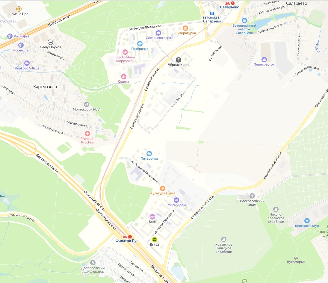 Деревня Картмазово оказалась у наземной линии метро. Яндекс.Карты