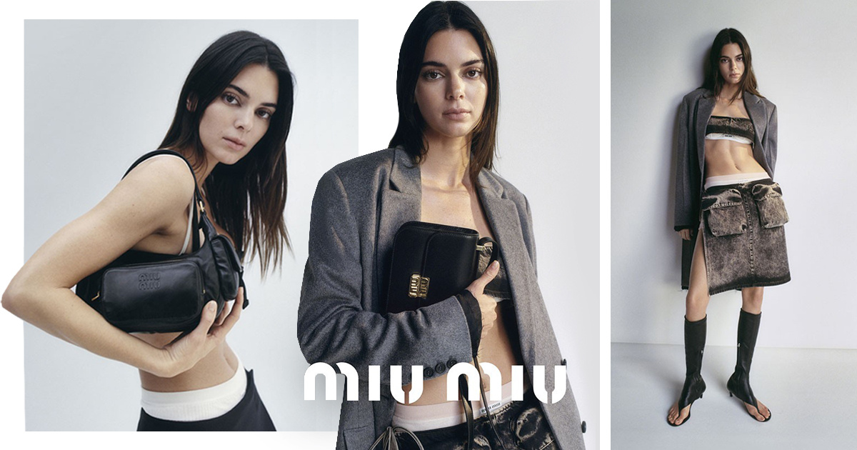 Фото: Kendall Jenner Miu Miu SS23 Campaign