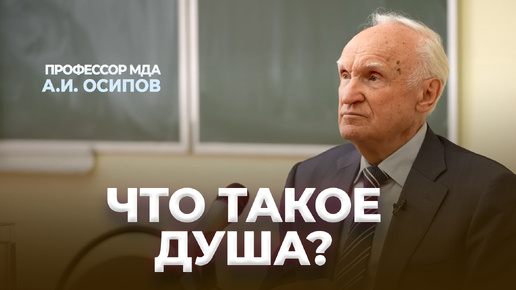 Télécharger la video: Что такое душа? / А.И. Осипов