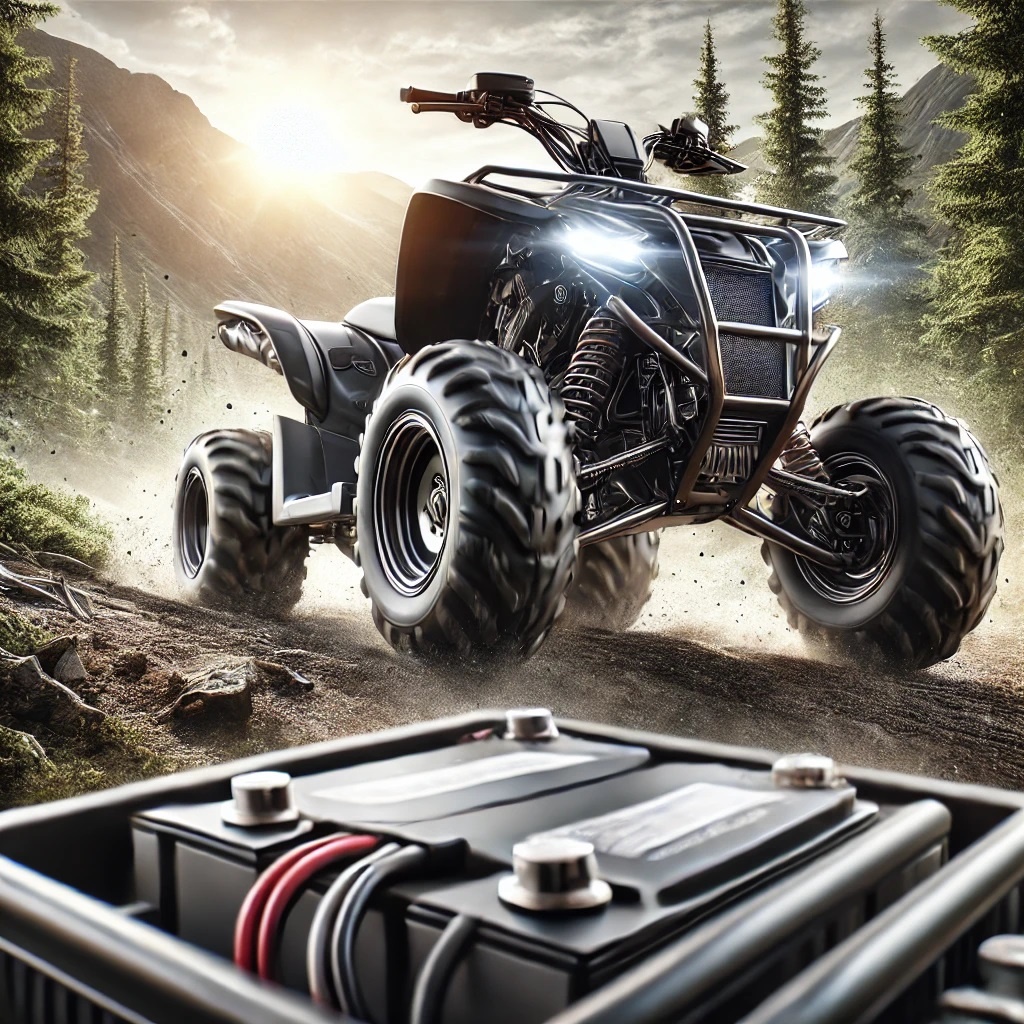 Какие бывают аккумуляторы для квадроцикла | Промышленные аккумуляторные ...