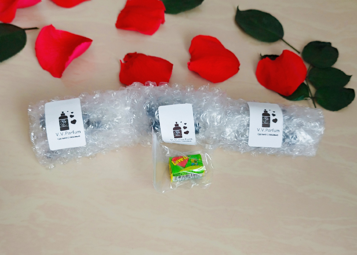 V.V.Parfum набор пробников на известные бренды 