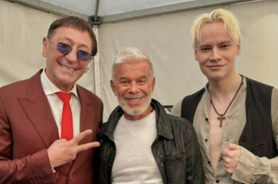 Григорий Лепс (слева), Олег Газманов (посерелине) и Ярослав Дронов (справа) (фото с сети)