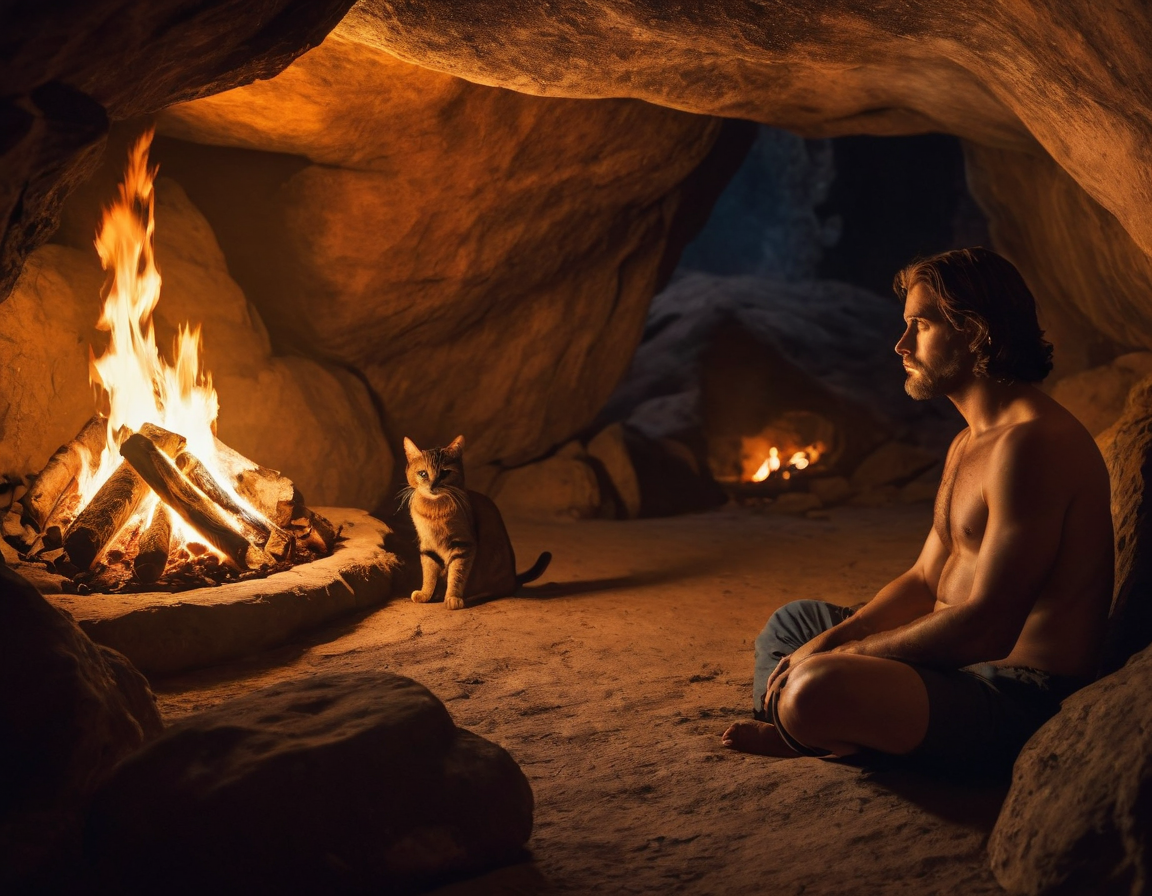 Домашние питомцы у человека появились ещё во времена, когда домом ему самому служили неуютные, продуваемые ветрами пещеры  