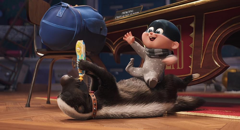 Кадр из фильма Despicable Me 4. Режиссеры: Крис Рено и Патрик Делаж. Оператор: нет. Производство: Illumination Entertainment, Universal Pictures 