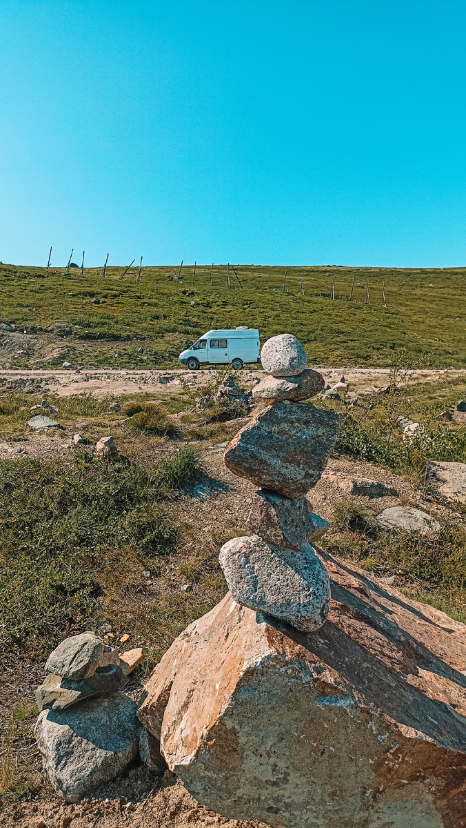 Наш автодом на Кольском полуострове