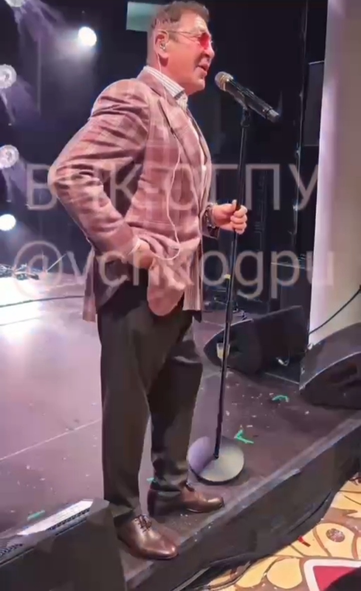 Лепс на свадьбе. Скрин с видео.