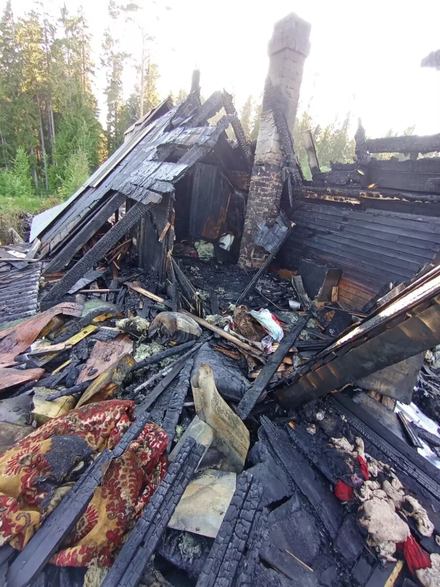     Источник: Отряд противопожарной службы Прионежского района / vk
