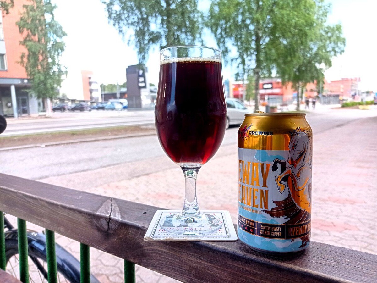 Ryeway To Heaven в бокале. Фото автора