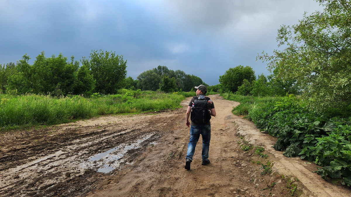 Шестой час утра, Нижегородская область (где-то у деревни Никульское)