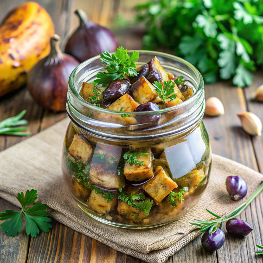 Баклажаны «как грибы» на зиму: рецепт вкусной закуски