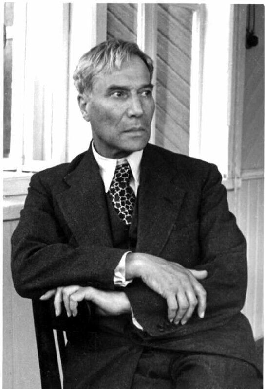 Фото сделано на даче поэта в Переделкино