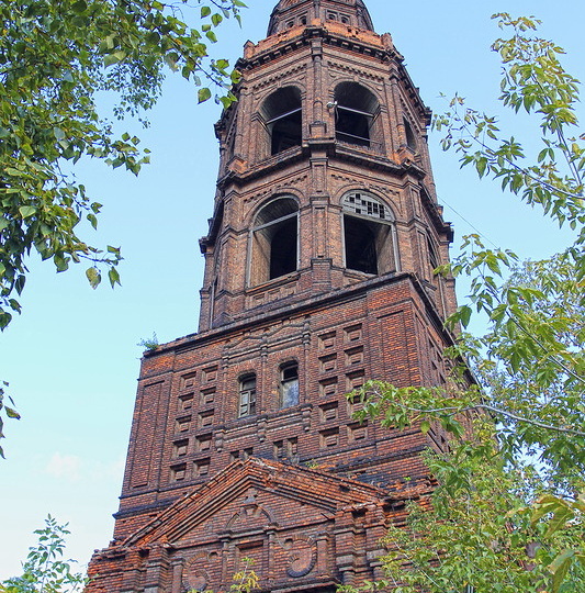 Та самая заброшенная колокольня на Новослободской