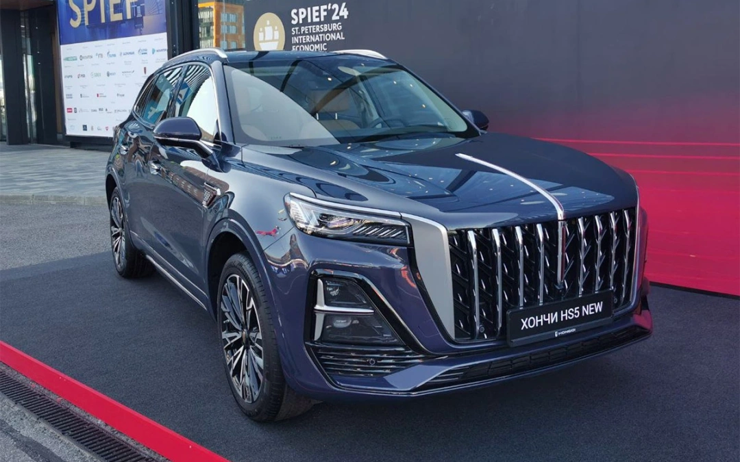 Hongqi HS5 (Фото: Евгения Стогова / РБК)  📷
