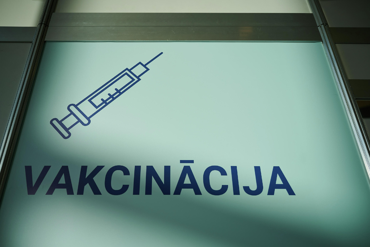 Пункт вакцинации © Valsts kanceleja