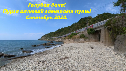 Голубая дача. Места здесь тихие! Сентябрь 2024.