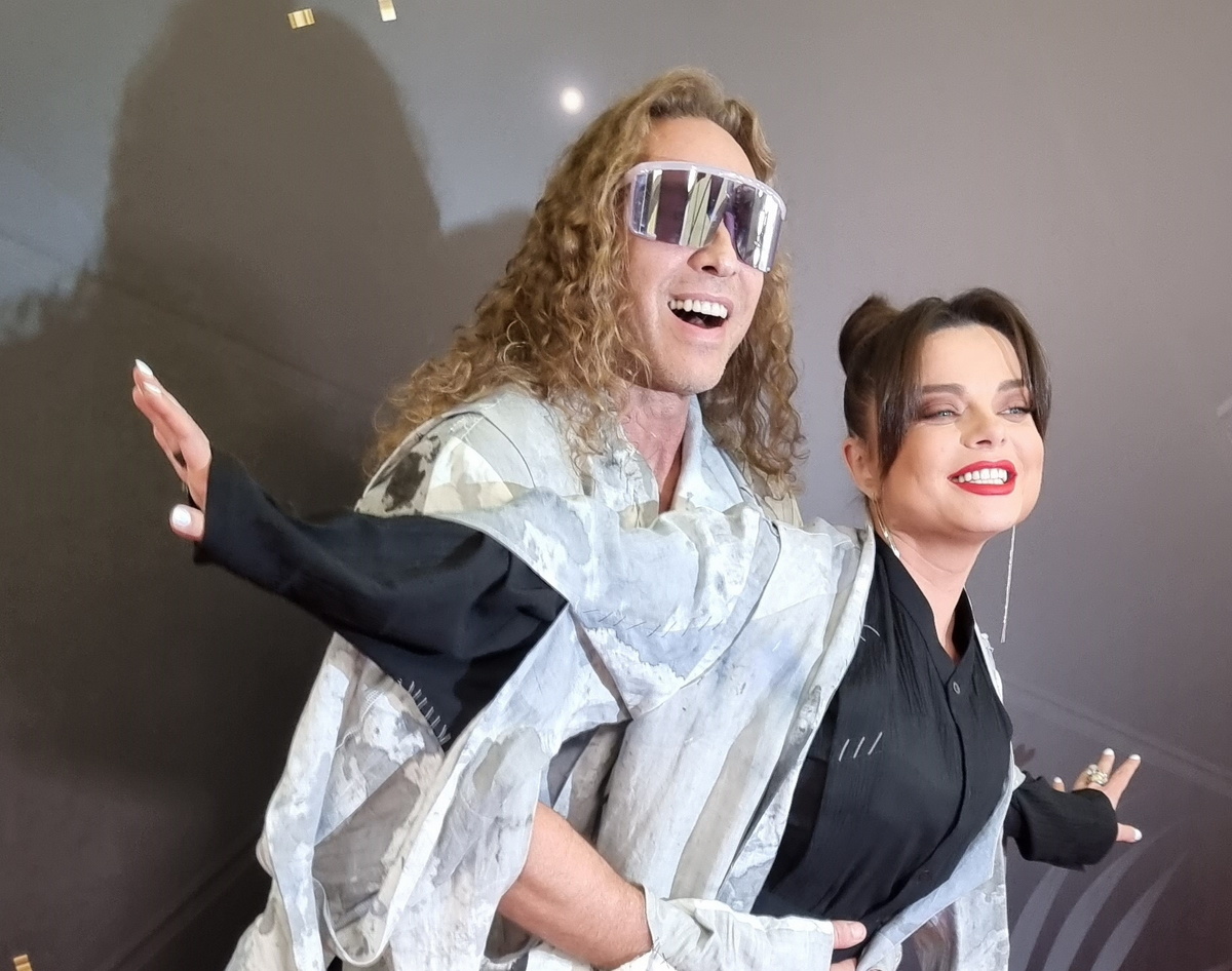 Сергей Глушко (Тарзан) и Наташа Королева. Фото: Феликс Грозданов / Клео.ру