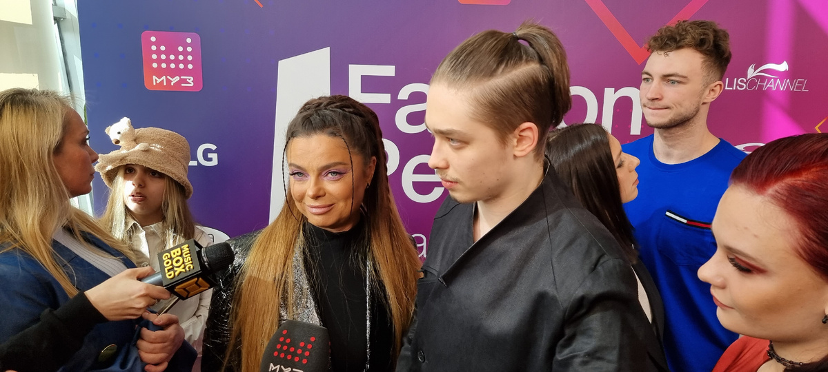 Наташа Королева и ее сын Архип Глушко. Фото: Феликс Грозданов / Клео.ру