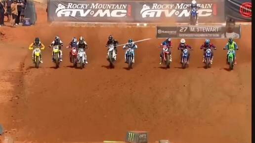 Super Motocross 2024 Playoff 1 Class 450 / Highlights