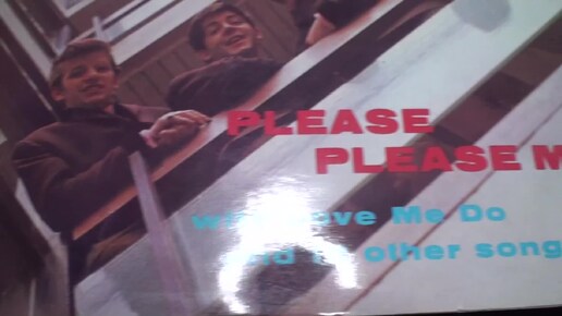 0114 Рок рариететы Beatles Please Please Me Stereo Parlophone EMI France (export edition) Ничего не продаю