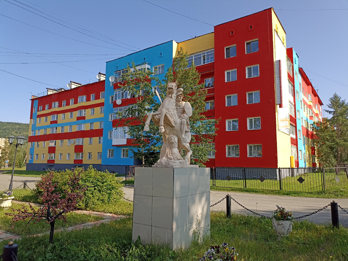 Жилые кварталы Палатки