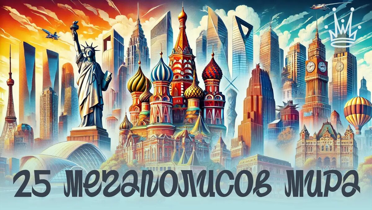 25 мегаполисов мира