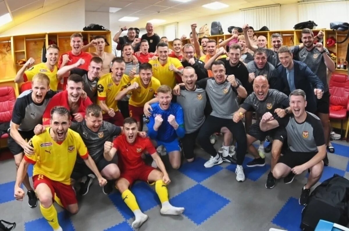    Тульский «Арсенал» сыграл вничью с «Торпедо» и остался лидером Первой лиги