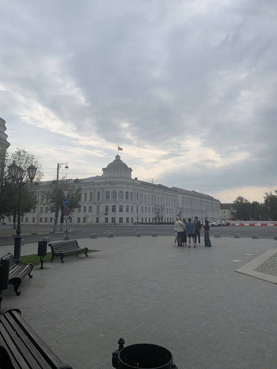 Одна из площадей города