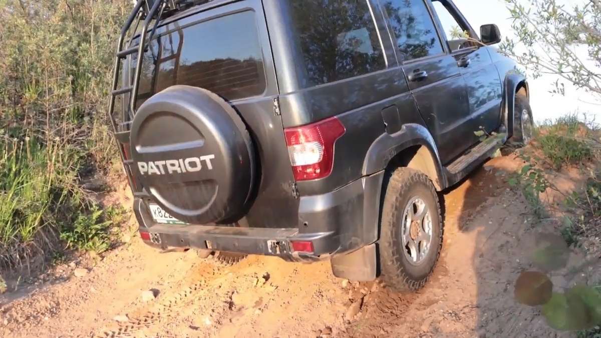UAZ Patriot на бездорожье: а вдруг что?..