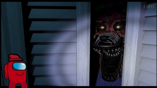 Five Nights at Freddy's 4 Жуткие, страшные, аниматроники Часть 2