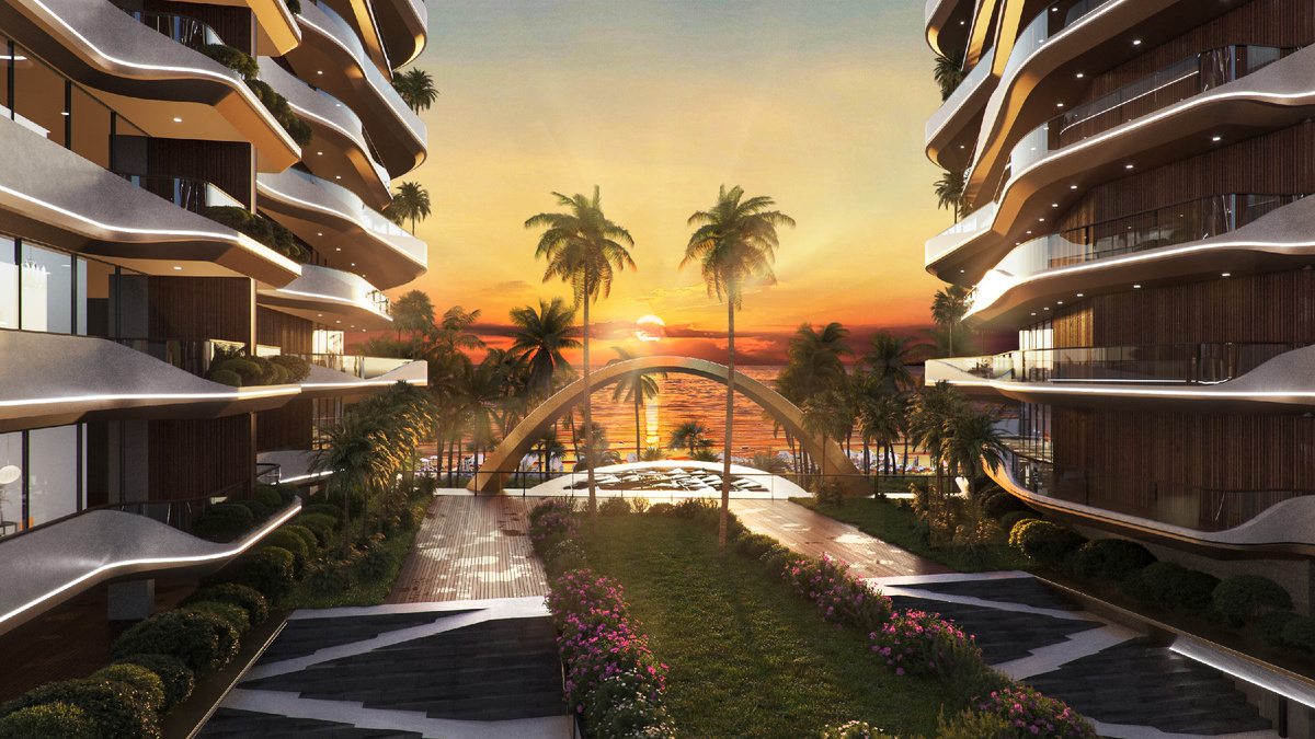 Строящийся отельный комплекс в Гонио-Квариати