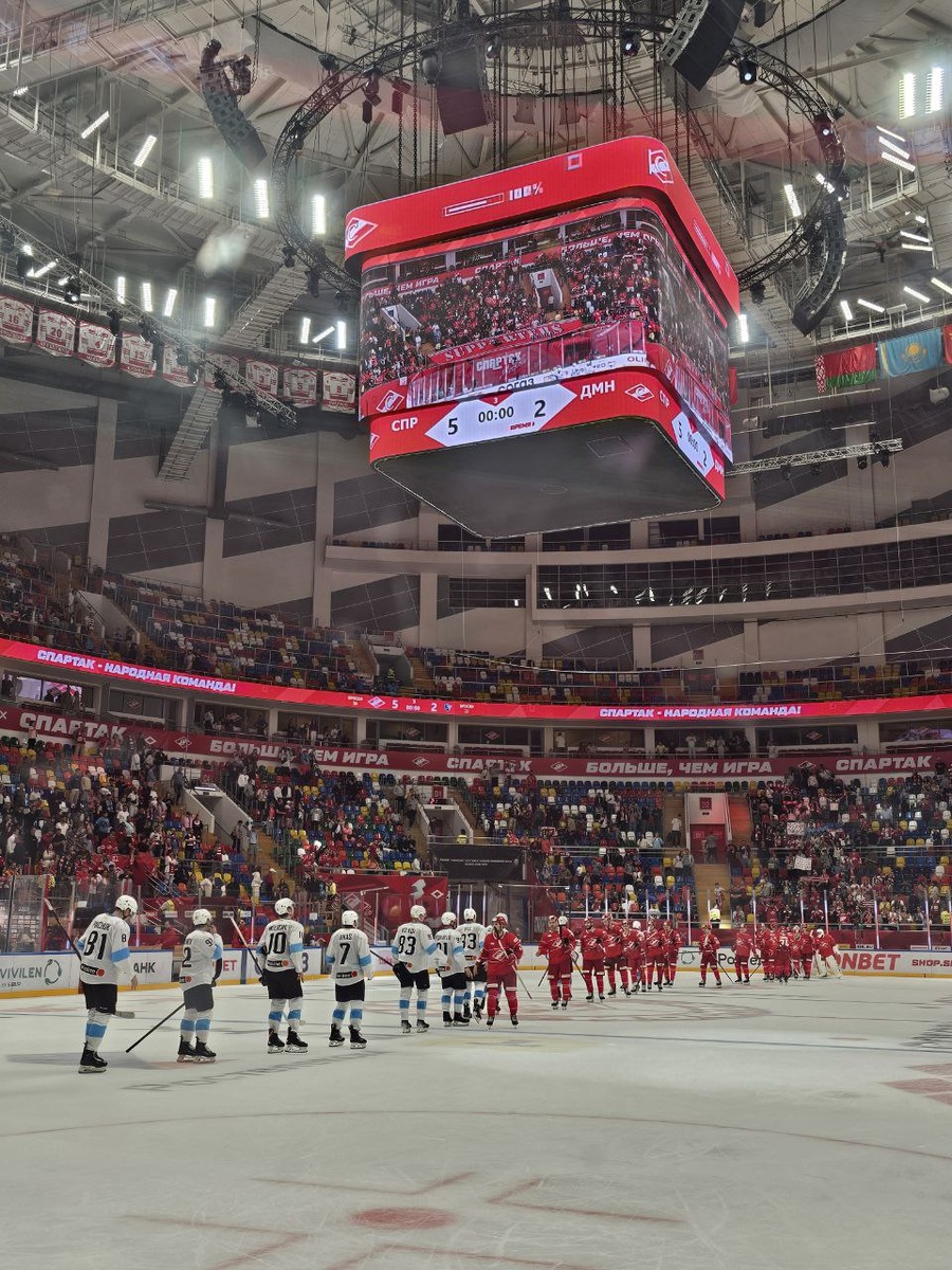 СПАРТАК - ДИНАМО (МИНСК). Фото: Красно-белая волна https://t.me/kbvolna/4659