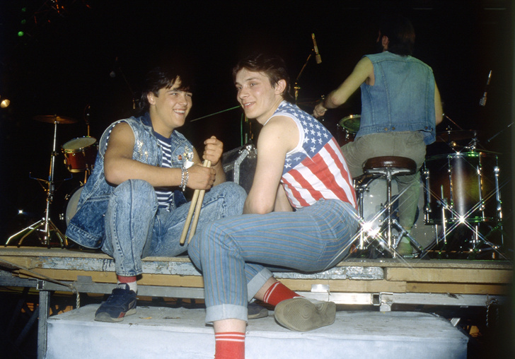 Юрий Шатунов и Андрей Разин во времена славы "Ласкового мая"