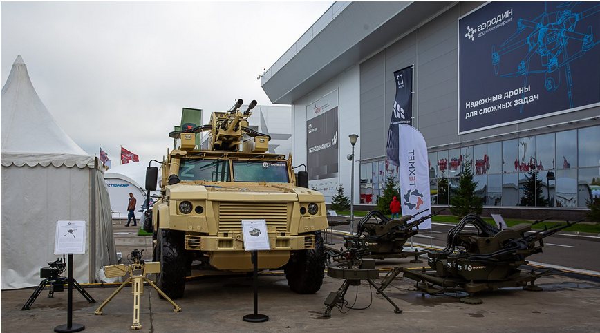 Самоходная зенитная установка с автоматизированной ЗУ-23-2 на базе «Тайфун-ВДВ»,
