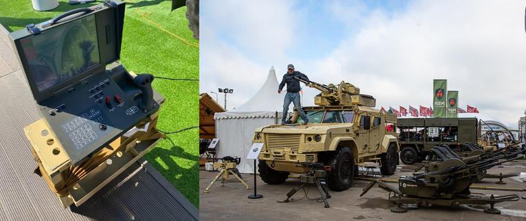 Пульт управления дистанционно управляемым модулем ЗУ-23-2 