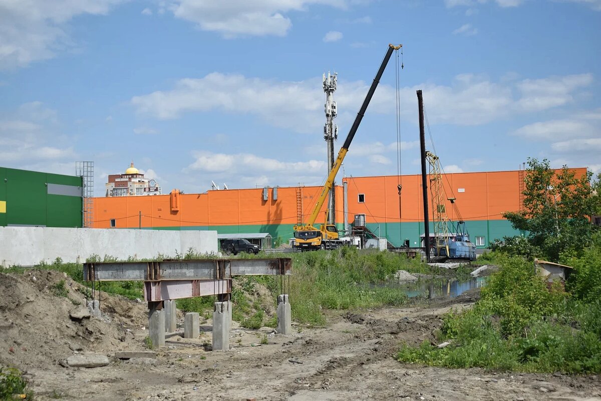 Работы на участке по ул. Шумакова, 3