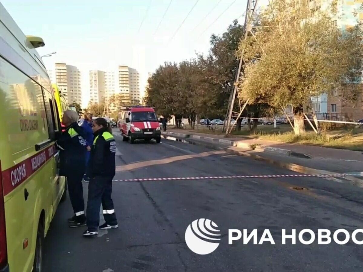    Кадры с места ЧП в подмосковном Раменском© РИА Новости